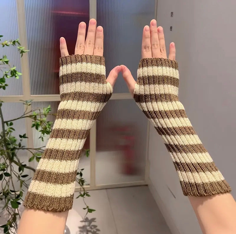 Lux Fingerless Mittens