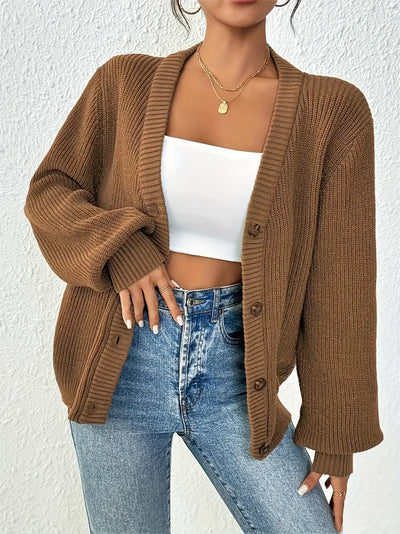 LuxeLoom Cropped Cardigan